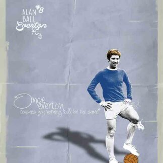 Everton Fc Quotes Art Print Toffee Art