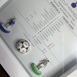 Everton v Rapid Wien Subbuteo Set - Toffee Art